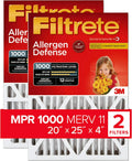 Filtrete 20x25x4 AC Furnace Air Filter for Clean Air