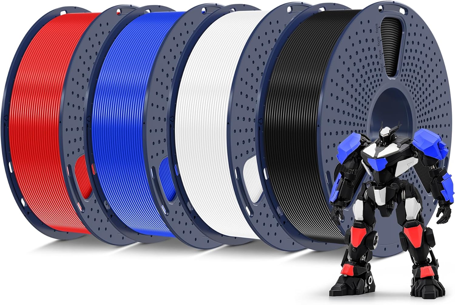 SUNLU PETG Filament 1.75mm Bundle for 3D Printing Excellence