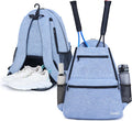 Sucipi Tennis Bag Professional Tennis Backpack - Ventilated Shoe Bags