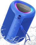 Powerful Portable Bluetooth Speaker - Crystal Clear Sound, IPX5 Waterproof, All Day Playtime