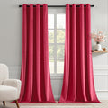 MIULEE Velvet Curtains for Elegant Room Darkening Decor 52 x 90