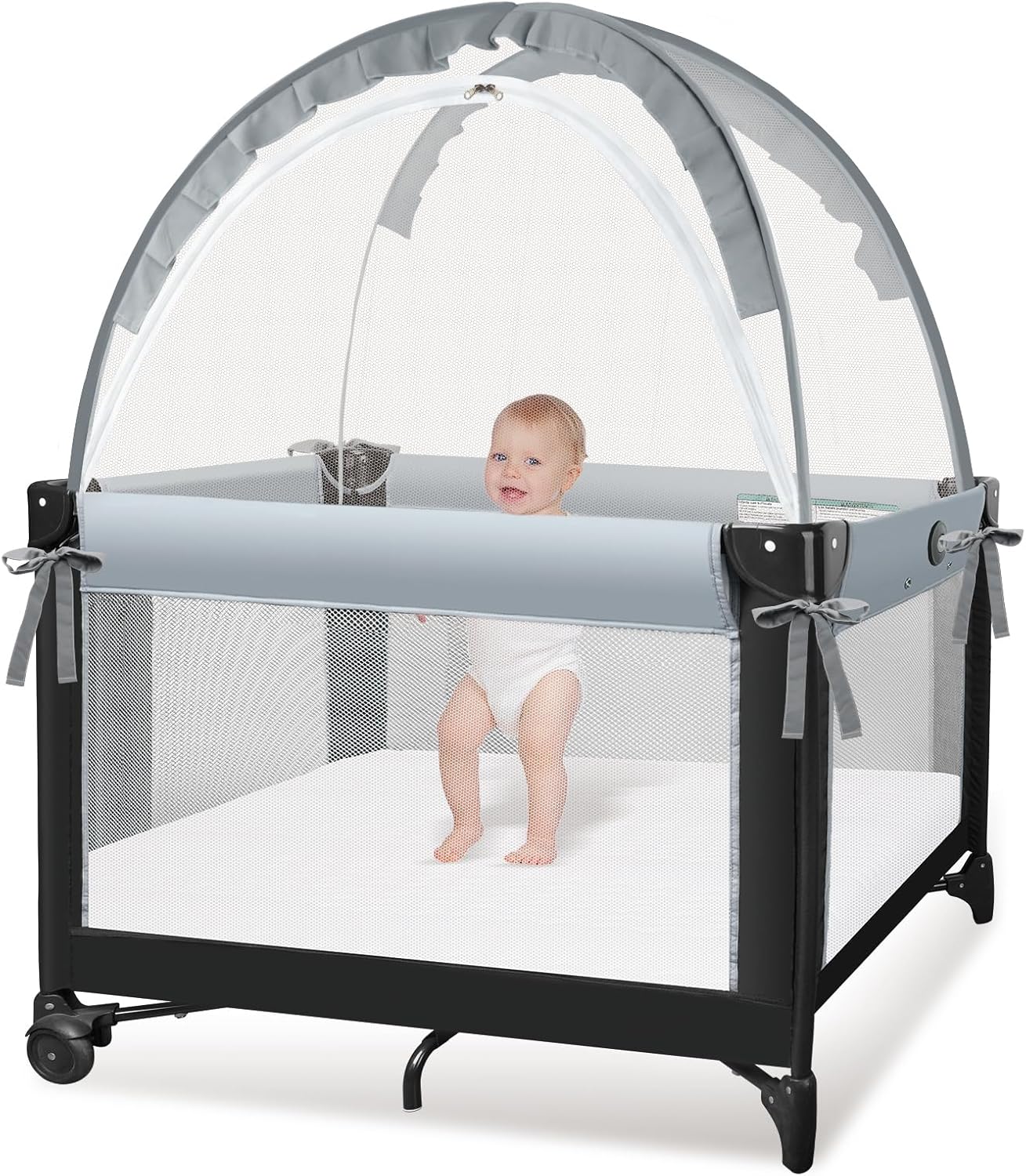 Baby-Proof Crib Tent by Zkaitoy