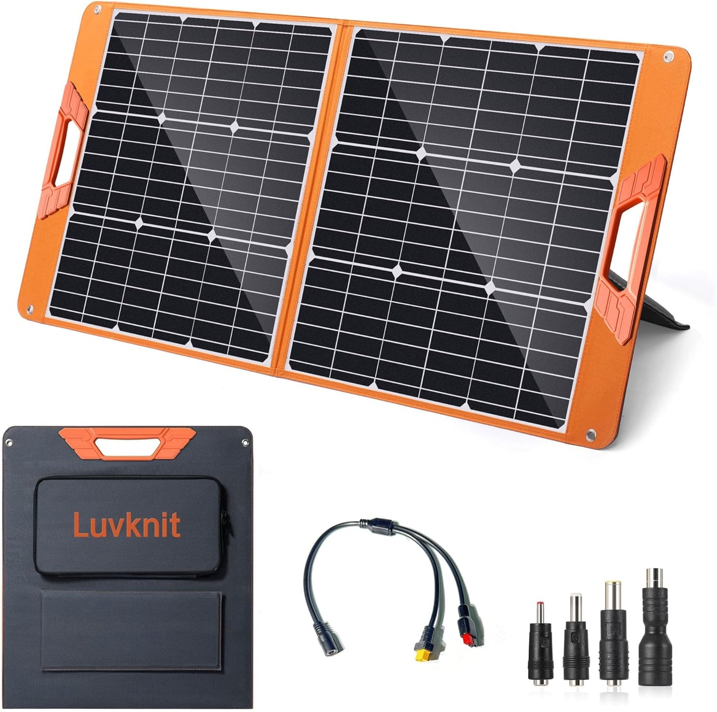 High-Efficiency 100W Solar Panel for Power on the Go