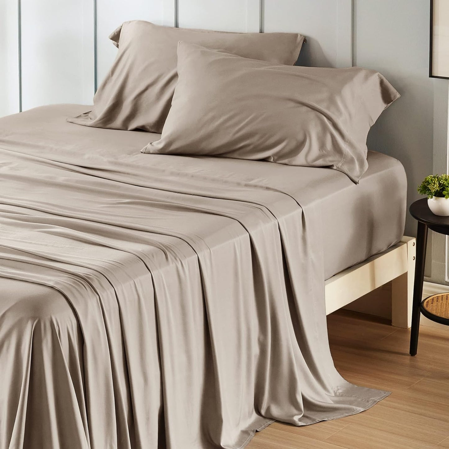 Cooling Full Size Bed Sheets for Hot Sleepers, Silky Soft