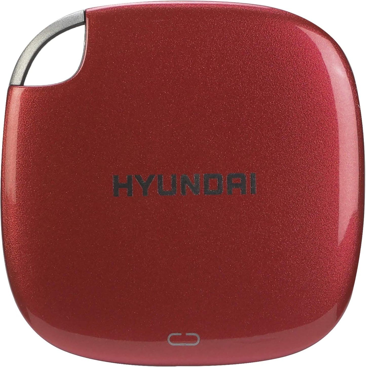 HYUNDAI 512GB Fast Portable SSD - Candy Apple Red