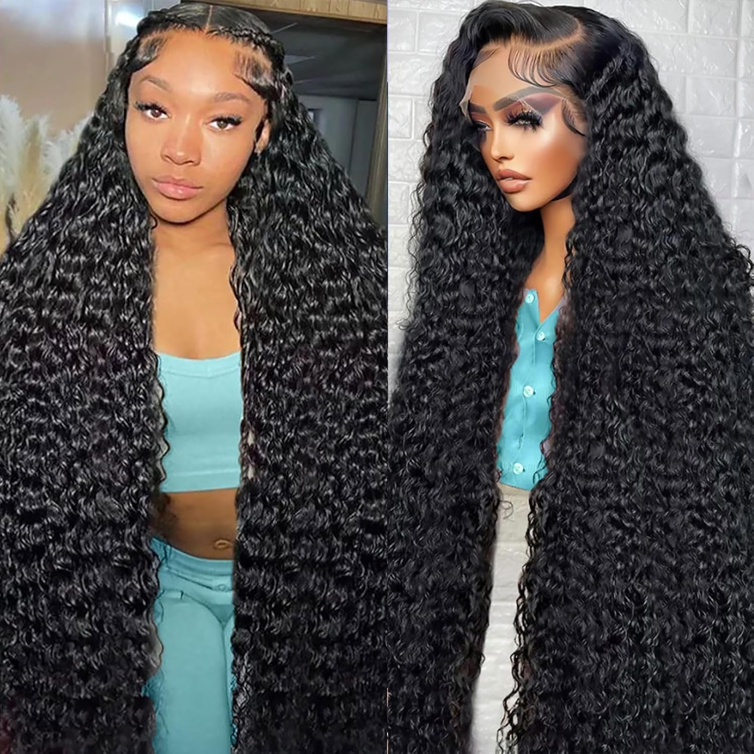 Deep Wave Lace Front Wigs Human Hair for Gorgeous Styles