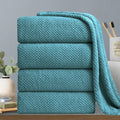 Hailea Extra Large Bath Towels Set 35x70 in - Oversized 600 GSM Bath