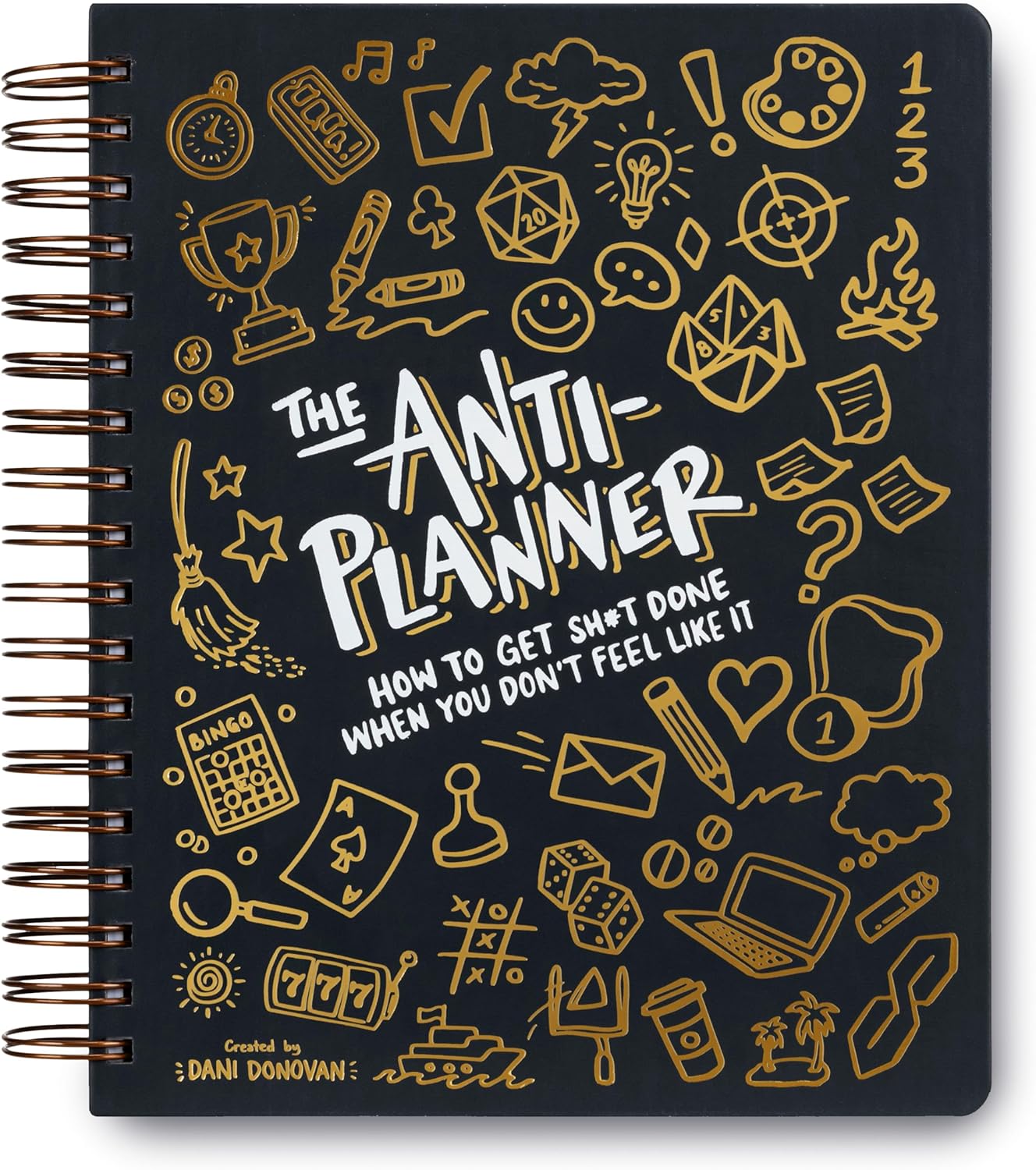 The Anti-Planner: Creative ADHD Planner for Productivity Boost