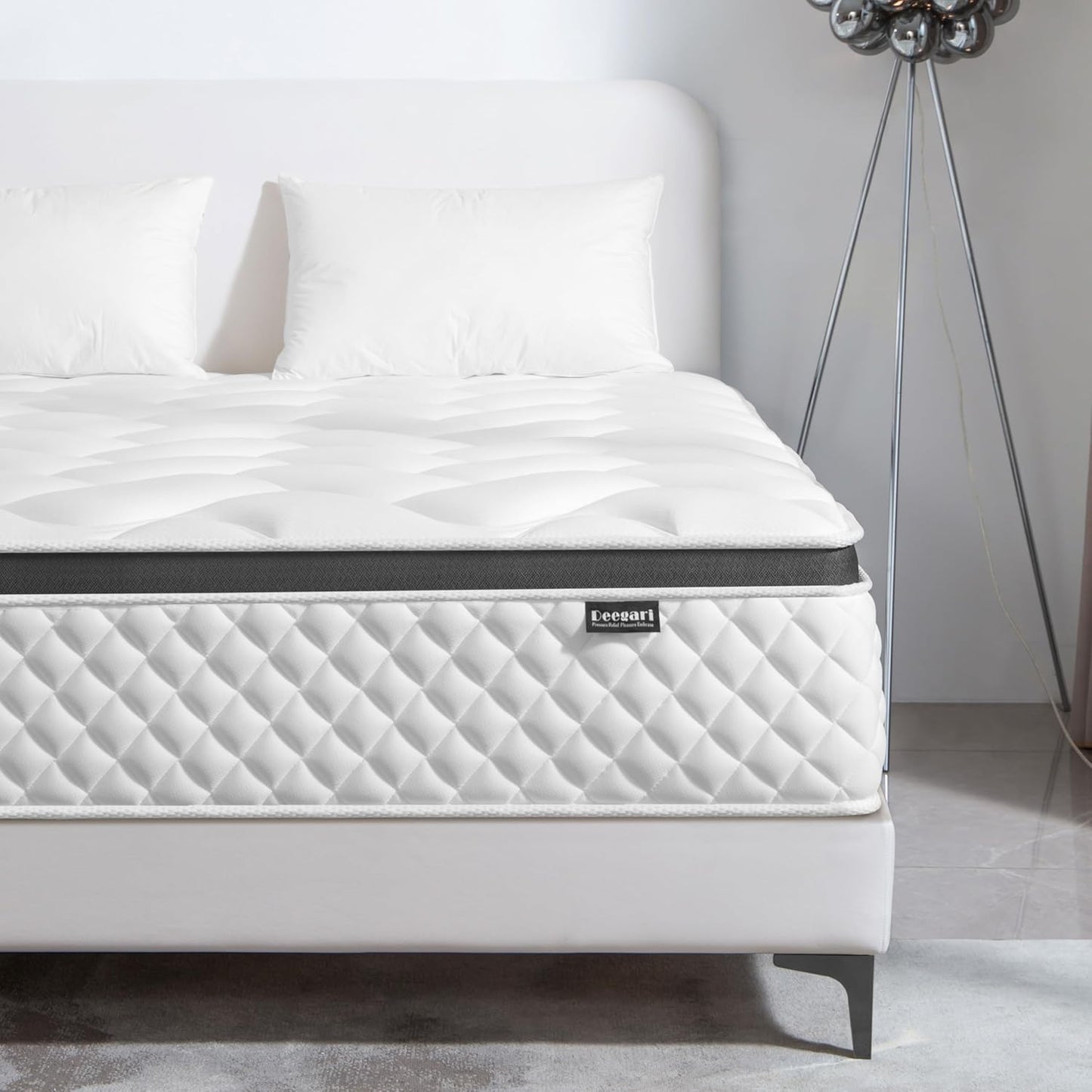 Queen Mattress with Pocket Springs for Motion Isolation & Comfort