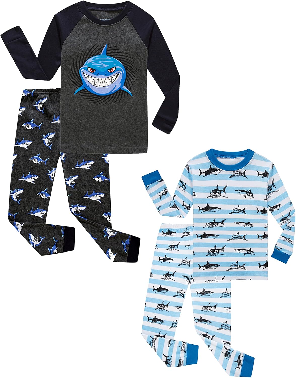 Family Feeling Striped Christmas Pajamas Set for Kids 100% Cotton