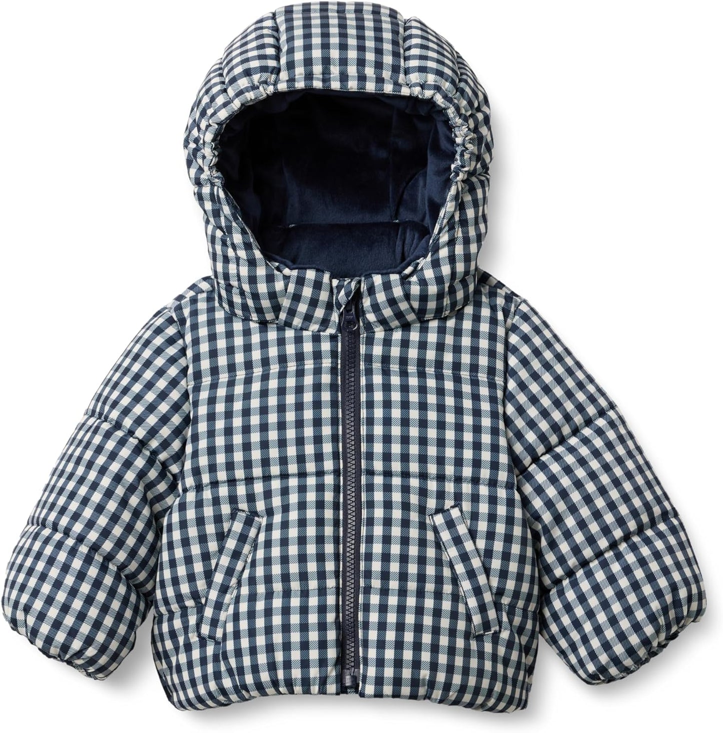 Water-Resistant Hooded Puffer Jacket for Babies and Toddlers