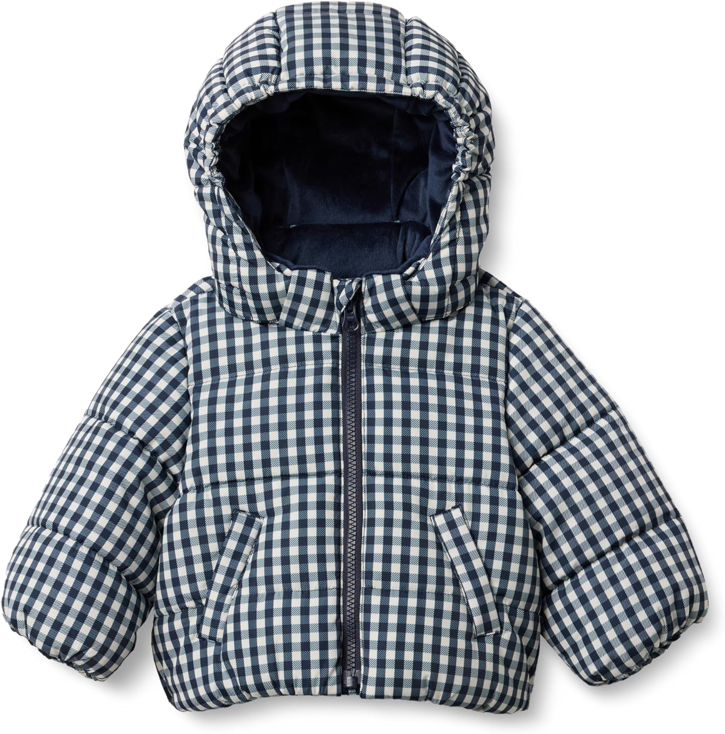 Water-Resistant Hooded Puffer Jacket for Babies and Toddlers