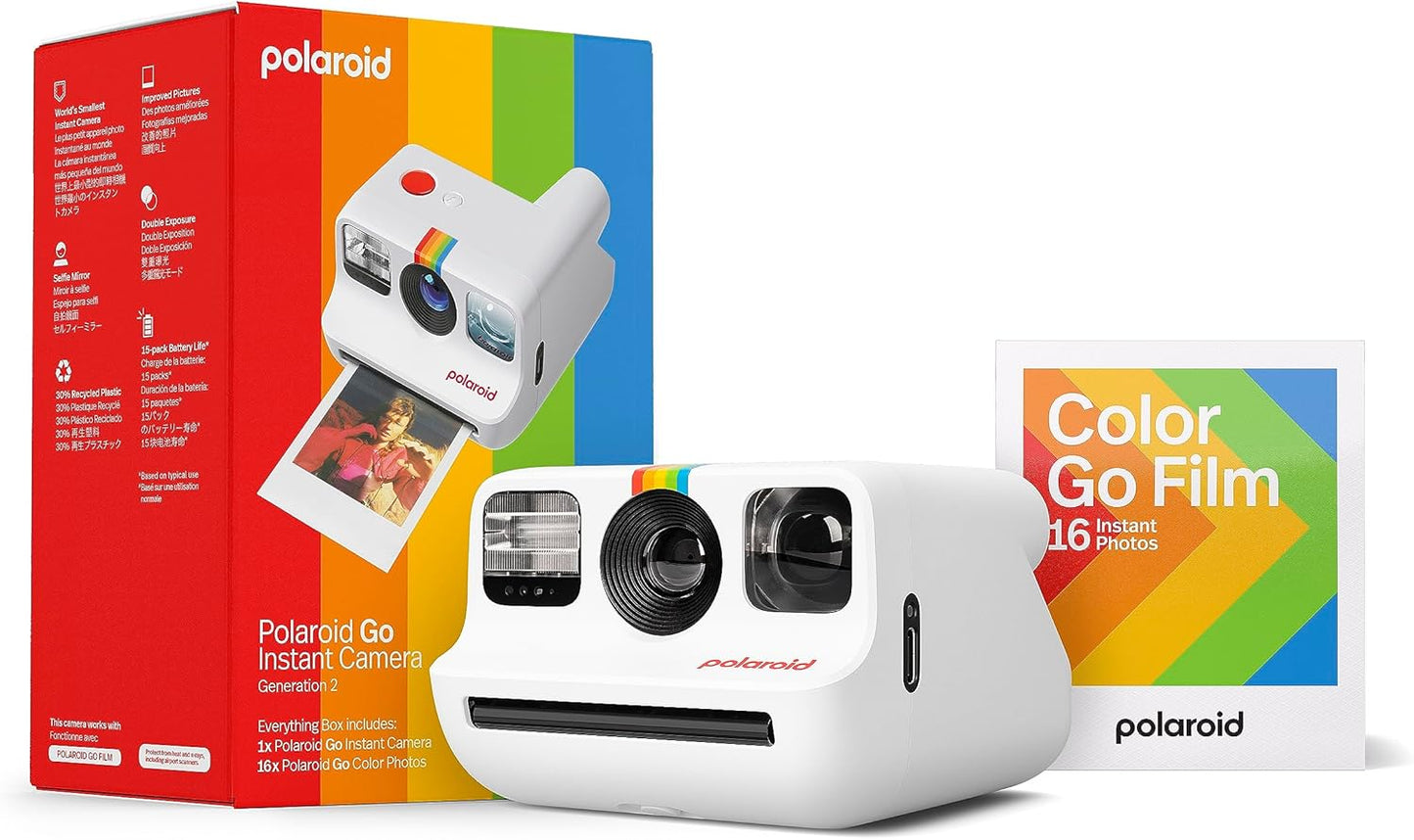 Polaroid Go Gen 2 Mini Camera Bundle - Instant Fun!