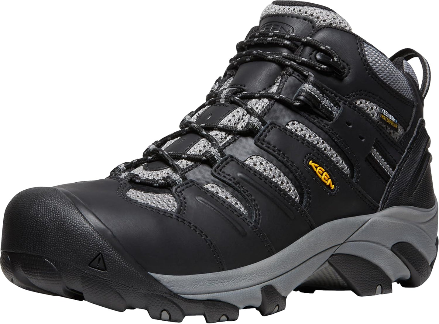 KEEN Utility Men's Lansing Mid Steel Toe Waterproof Work Boots