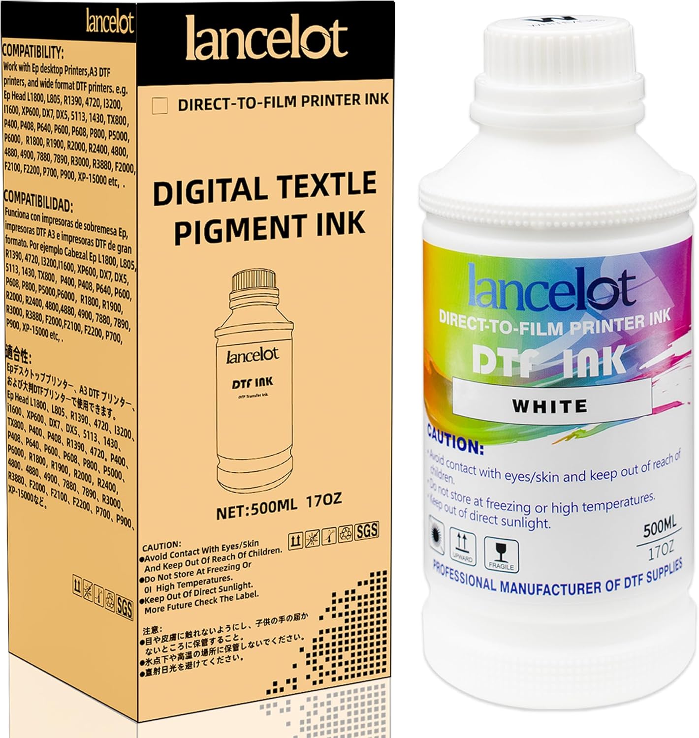 Lancelot Vibrant PET Film Ink - 500ML