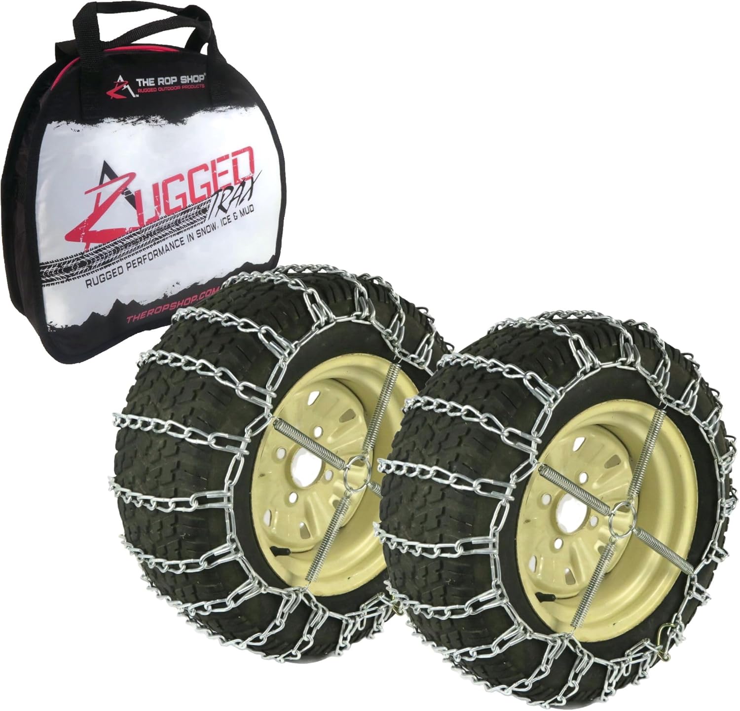 Link Tire Chains & Tensioners for Snow Blowers and UTVs