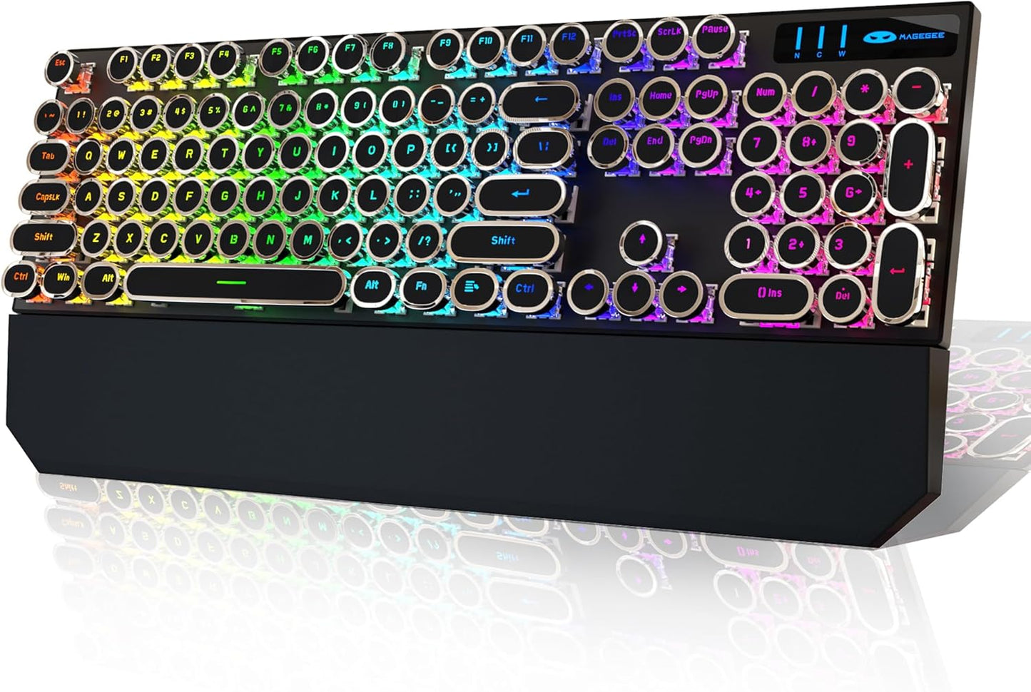 Camiysn Typewriter Style Mechanical Keyboard with RGB Backlight