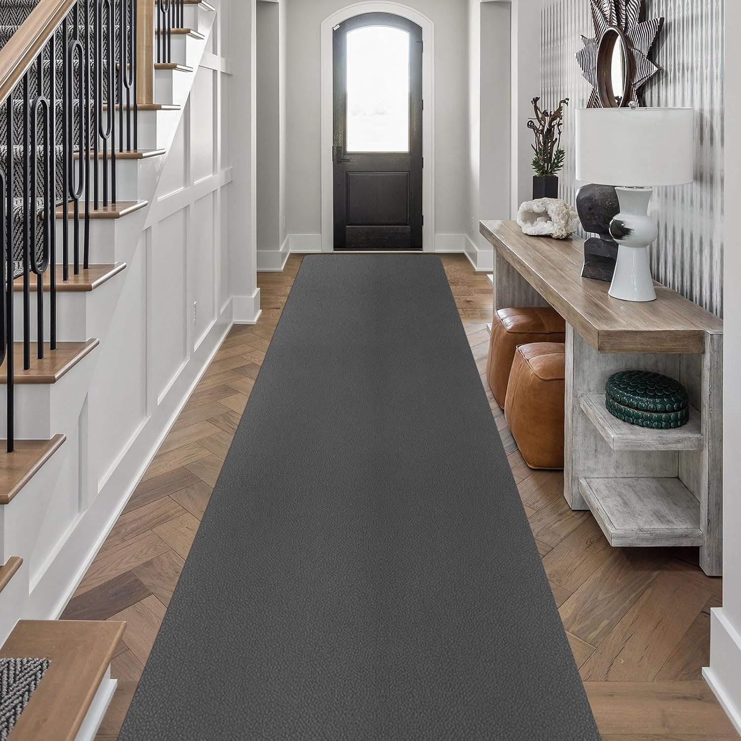 Non-Skid Hallway Runner Rug for Kitchen and Entryway Use