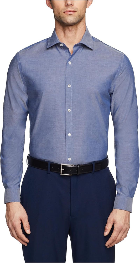 Tommy Hilfiger Men's Slim Fit Non Iron Solid Dress Shirt Review