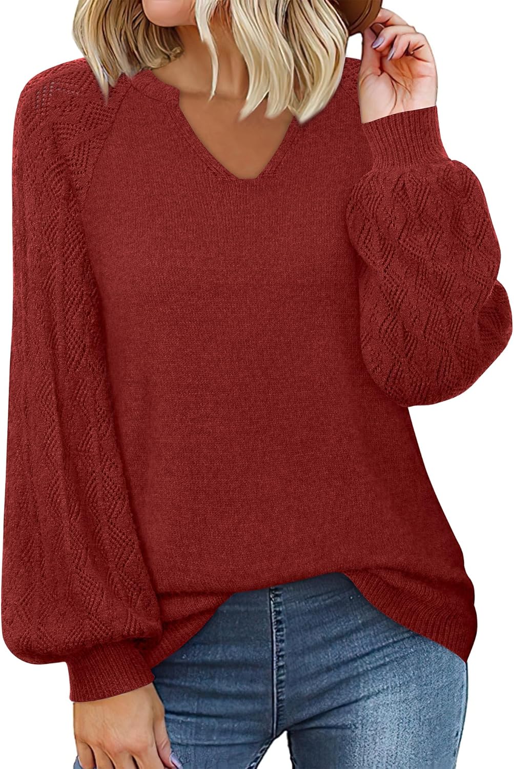 Messic Womens Pullover Sweaters for Casual Style and Comfort