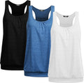 Beyove Racerback Tank Tops for Women - Breathable Yoga 3 Pack