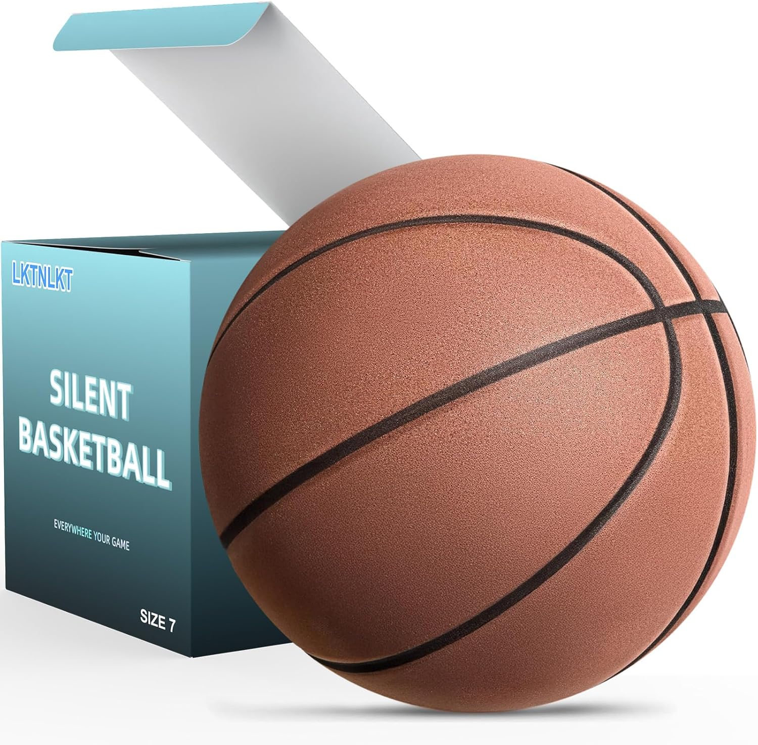 Silent Basketball Size 7 for Quiet Dribbling and Training