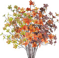 12 Pcs Fall Faux Greenery Stems for Autumn Decor and Centerpieces