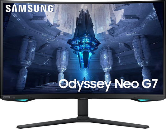 SAMSUNG 32 Neo G7 4K Curved Monitor, 165Hz Gaming