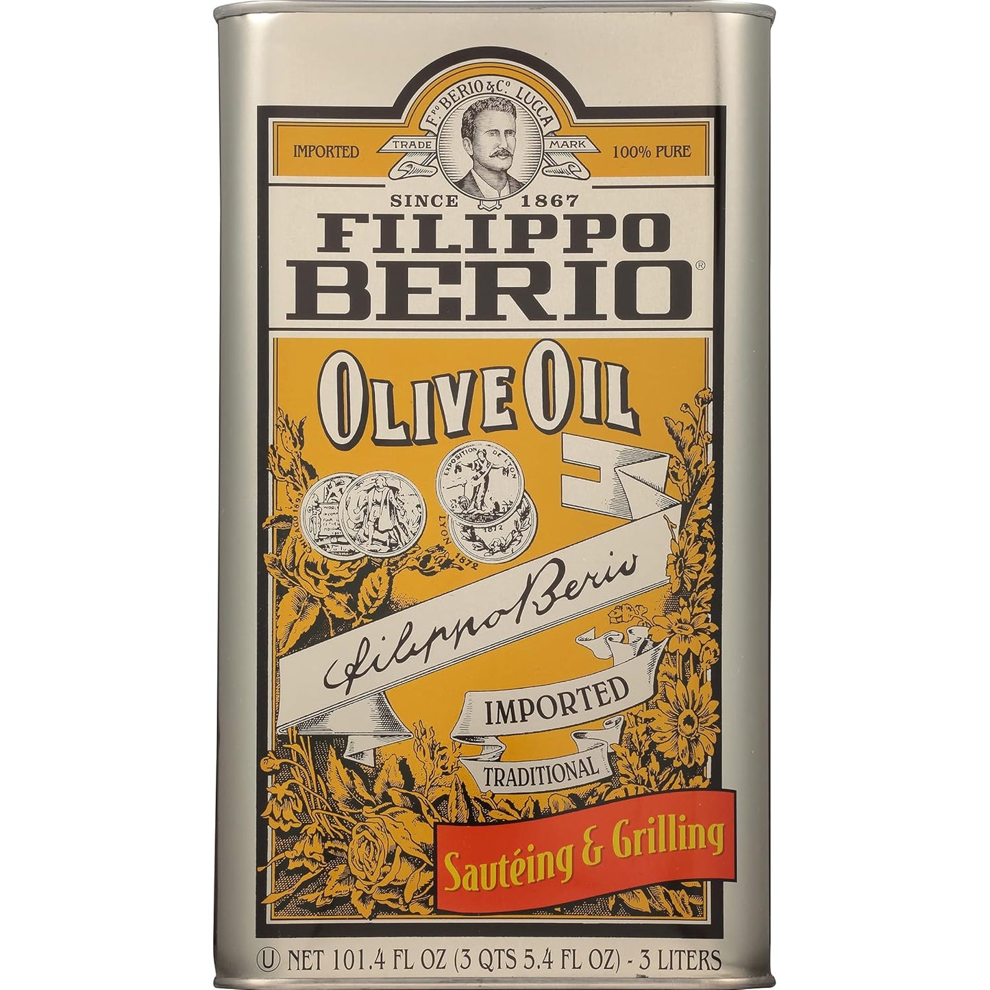 Filippo Berio Pure Olive Oil - Versatile Culinary Essential