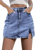 Stylish Mini Skirt Skorts for Women by Luvamia with Built-in Shorts
