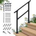 CR Fence & Rail 2-3 Step Stair Handrail for Porch, Deck, Balcony