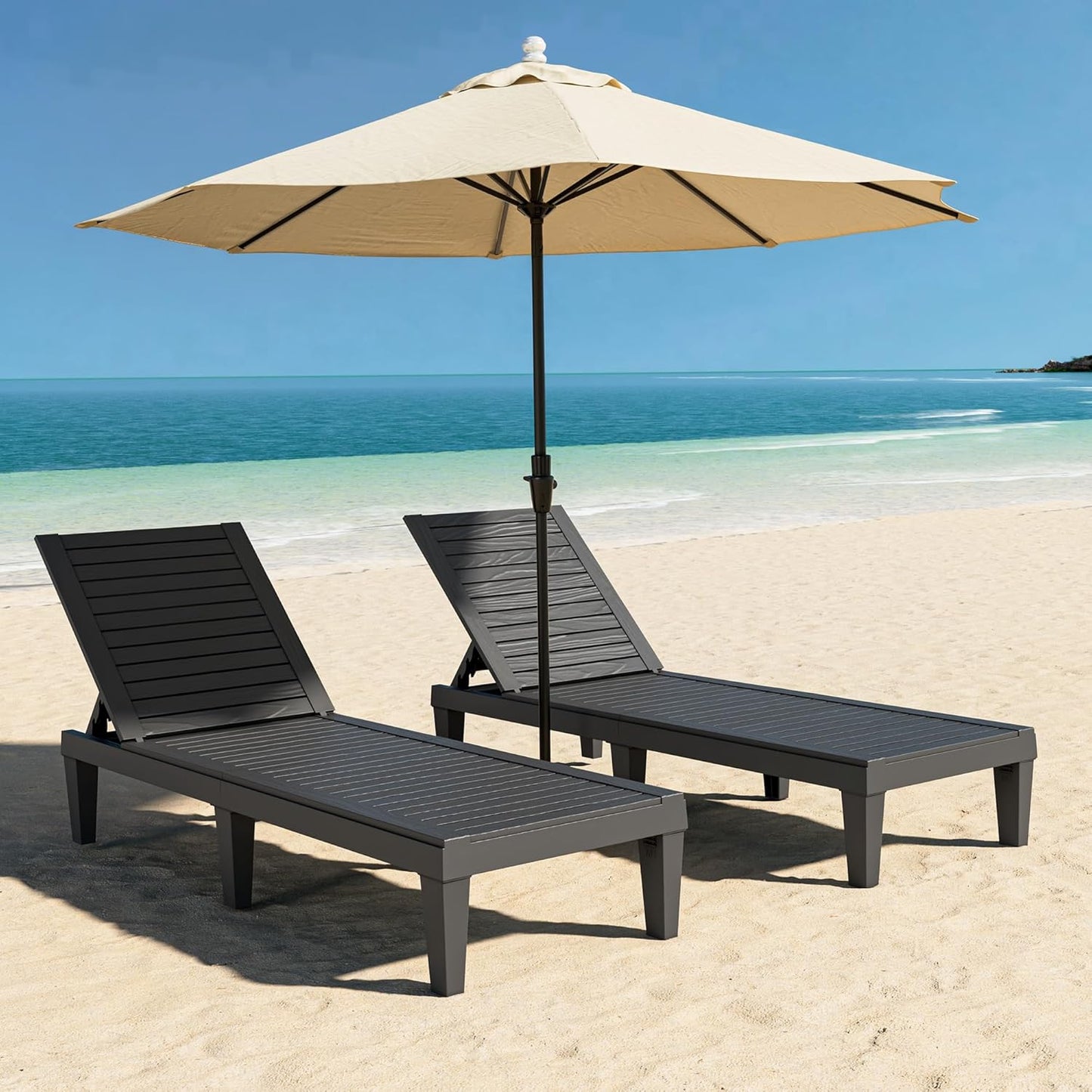 Outdoor Chaise Lounge Chair Set of 2 for Ultimate Comfort