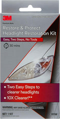 Headlight Restoration Kit - Clear, Restore, Protect Lenses