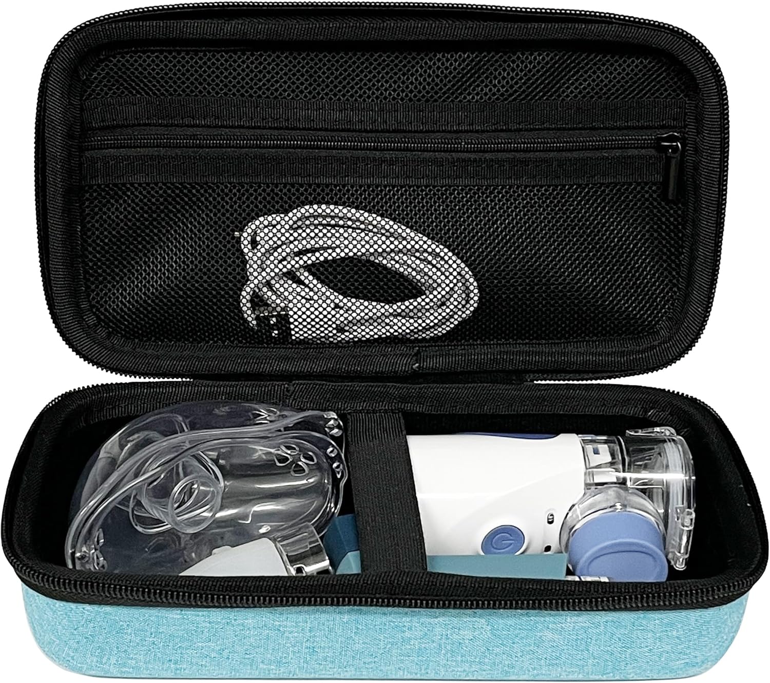 Protective Travel Case for Nebulizer ~ Light Blue