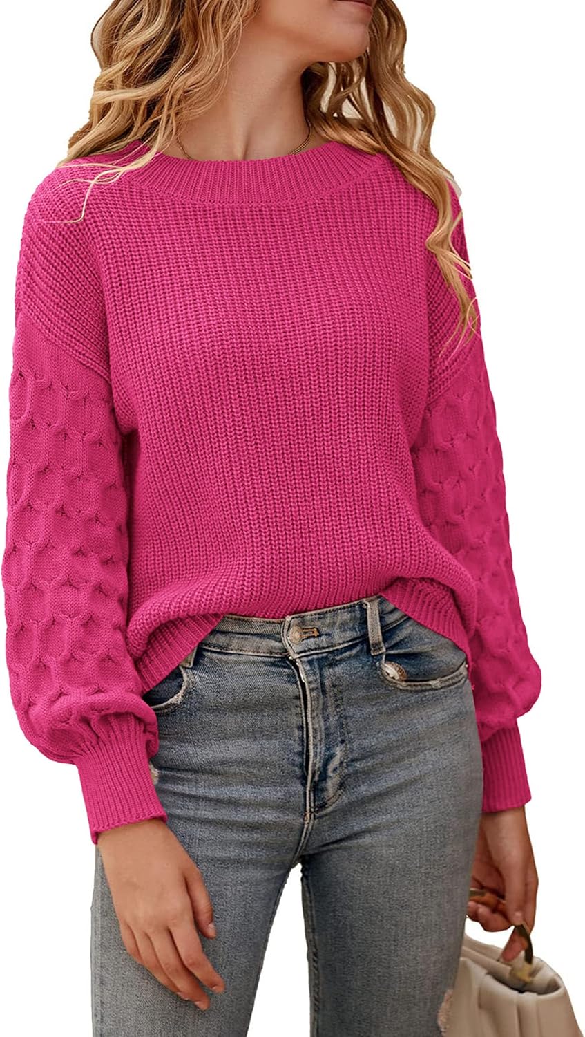 PRETTYGARDEN Women's Fall Pullover Sweater for Casual Style