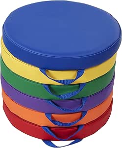 SoftScape Round Floor Cushions for Comfortable Learning Spaces