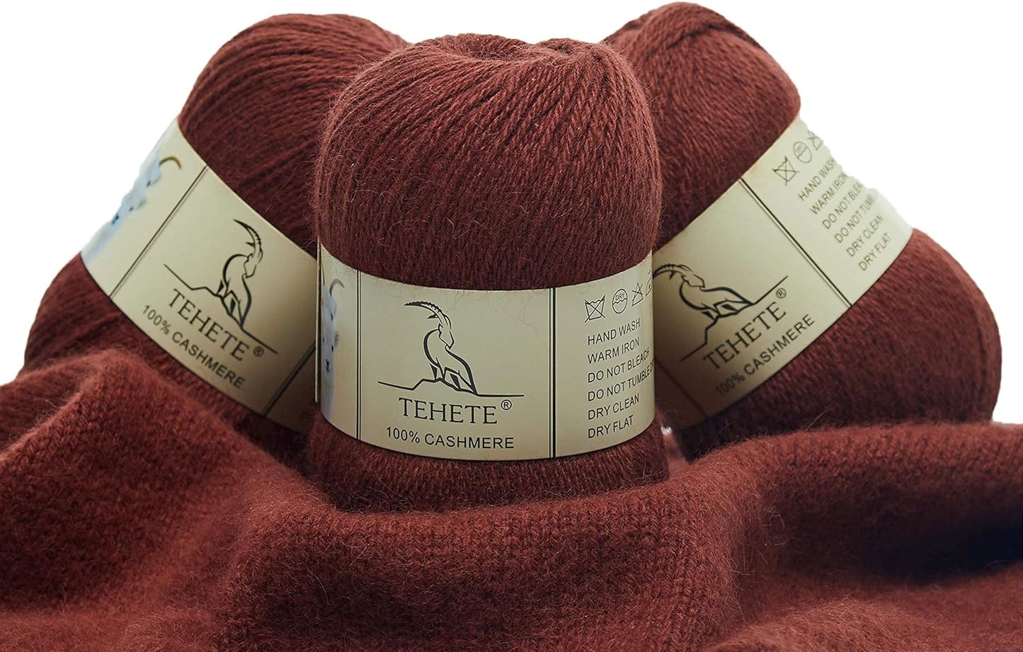 Luxurious 100% Cashmere Yarn for Crocheting by TEHETE