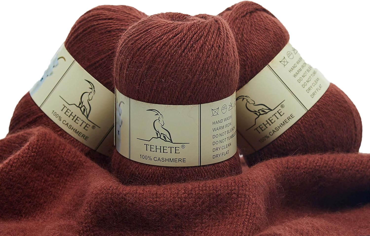 Luxurious 100% Cashmere Yarn for Crocheting by TEHETE
