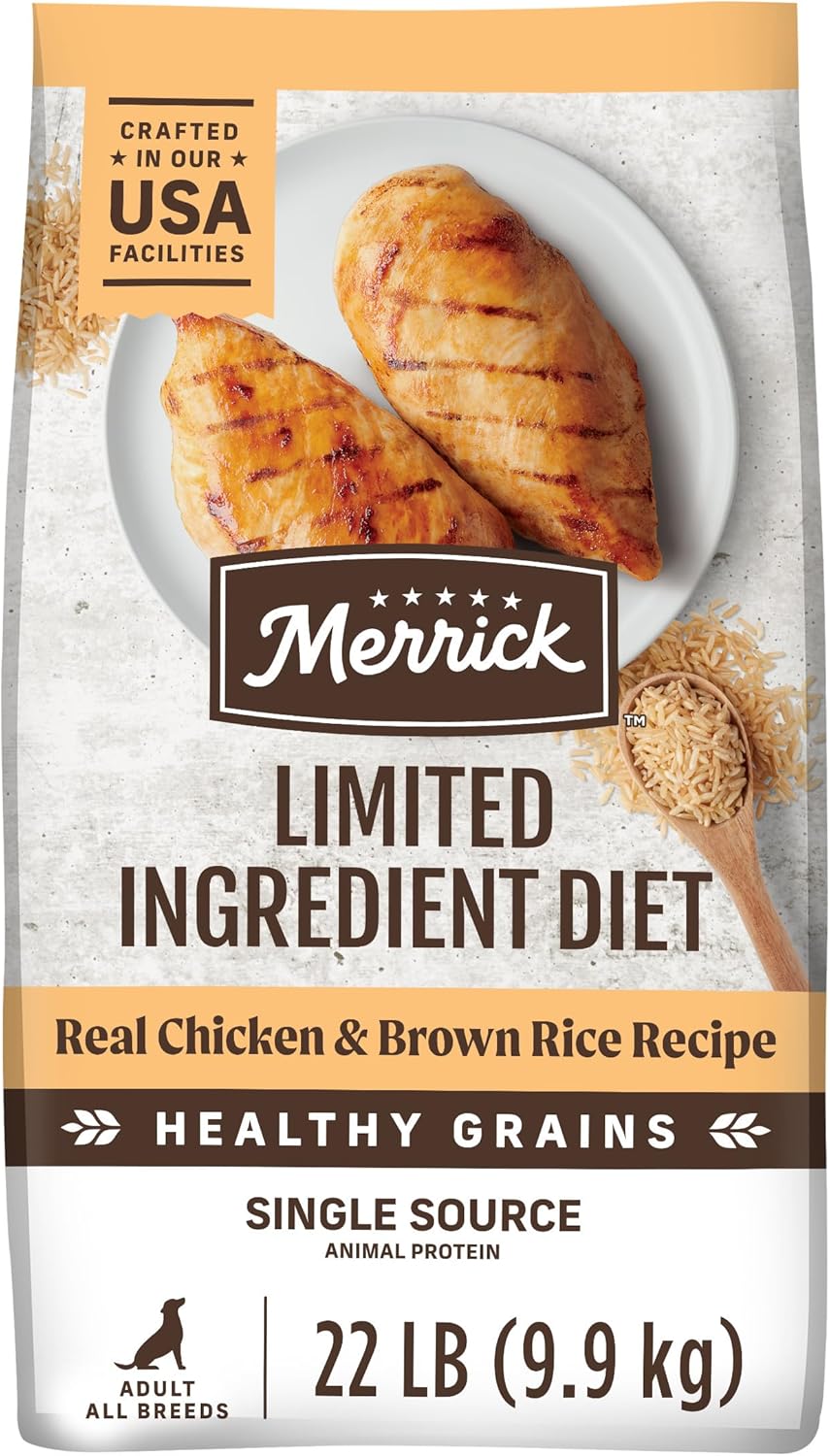 Merrick Limited Ingredient Diet Chicken and Brown Rice Dog Food