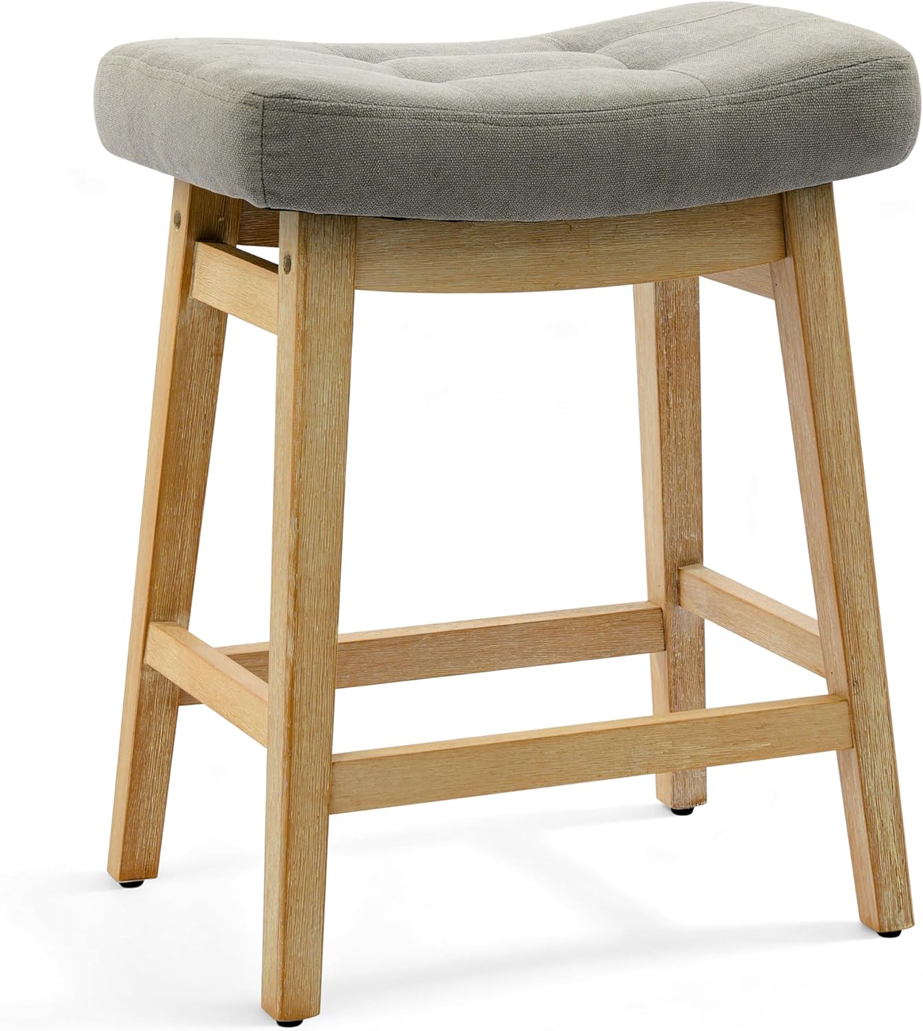 Comfortable 24 Inch Counter Height Bar Stool for Kitchen Use
