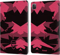 Arsenal FC Geometric Pink Crest Leather Wallet iPad Pro 11 Case - Slim