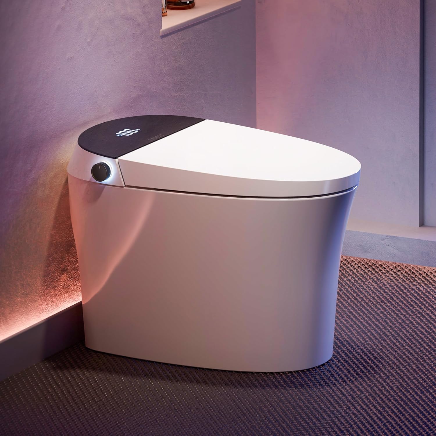 CANEST Smart Toilet with Bidet and Heated Seat for Comfort