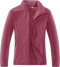 Outdoor Ventures Women's Lightweight Warm Zip Up Fleece Jacket - Soft