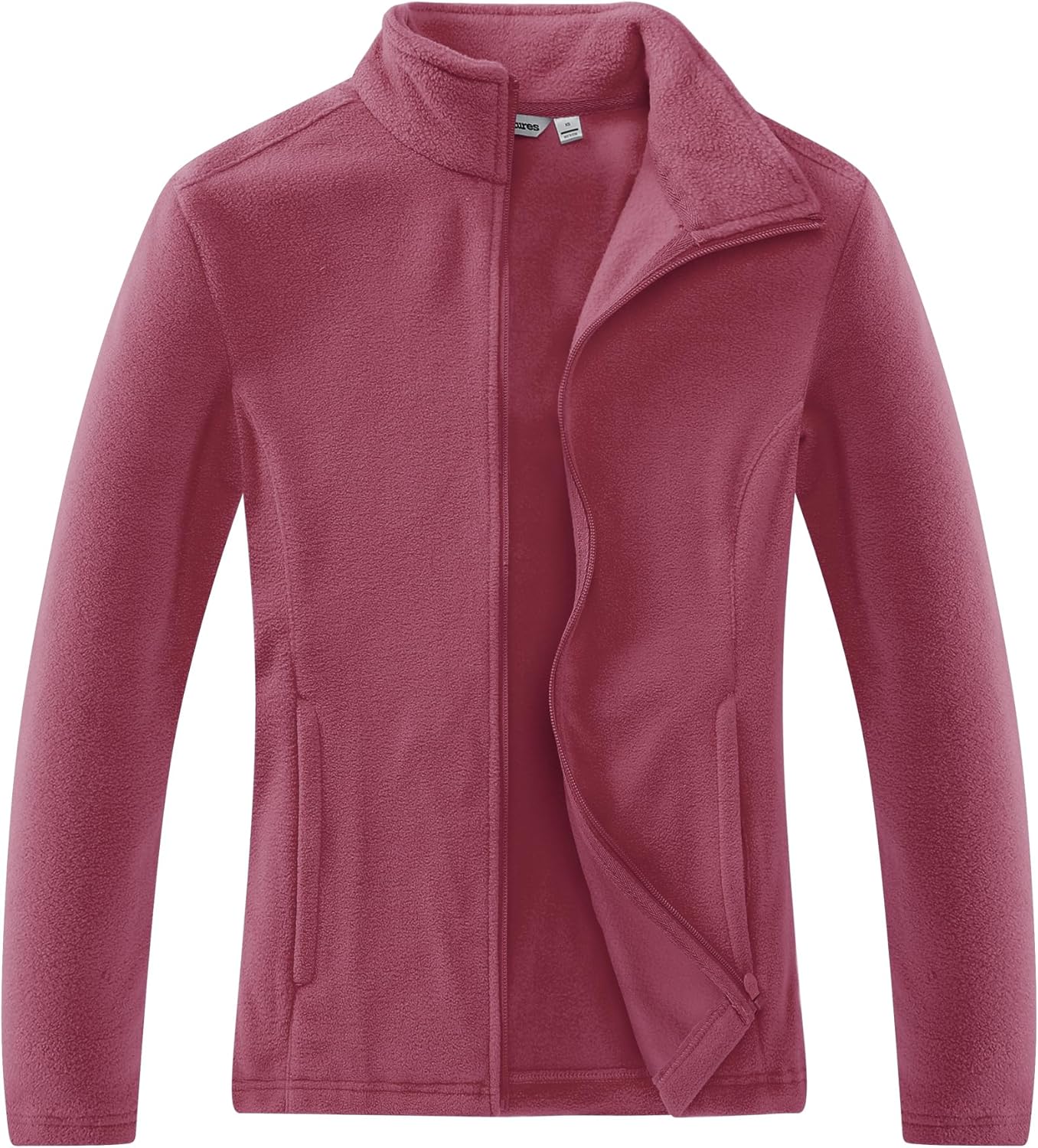 Outdoor Ventures Women's Lightweight Warm Zip Up Fleece Jacket