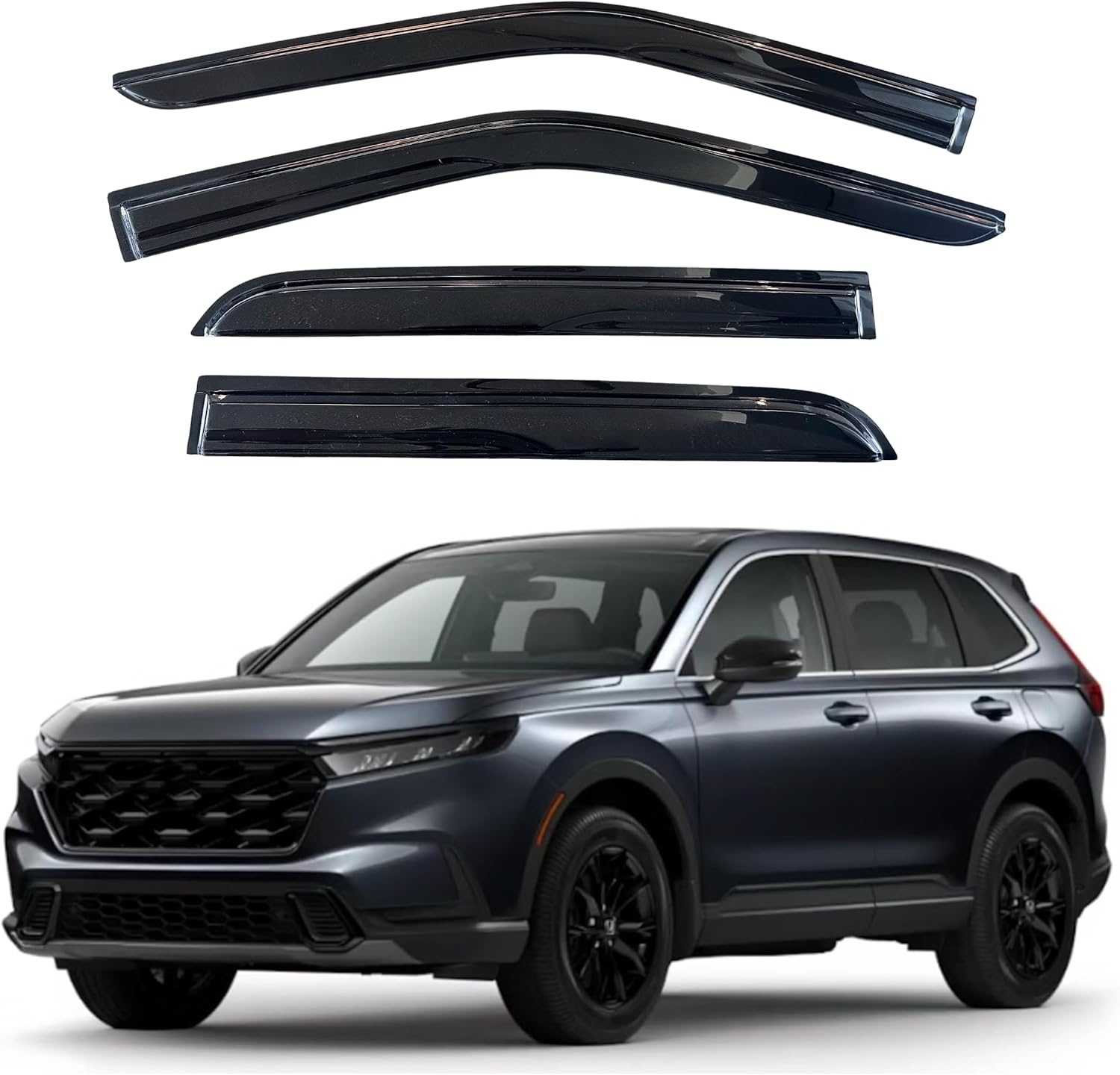 KPY Window Visor for Honda CR-V 2023-2024, 4PC Rain Guard