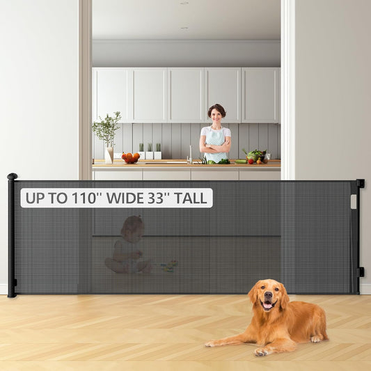 Secure Spaces with Bulubaky Tall Retractable Gate!