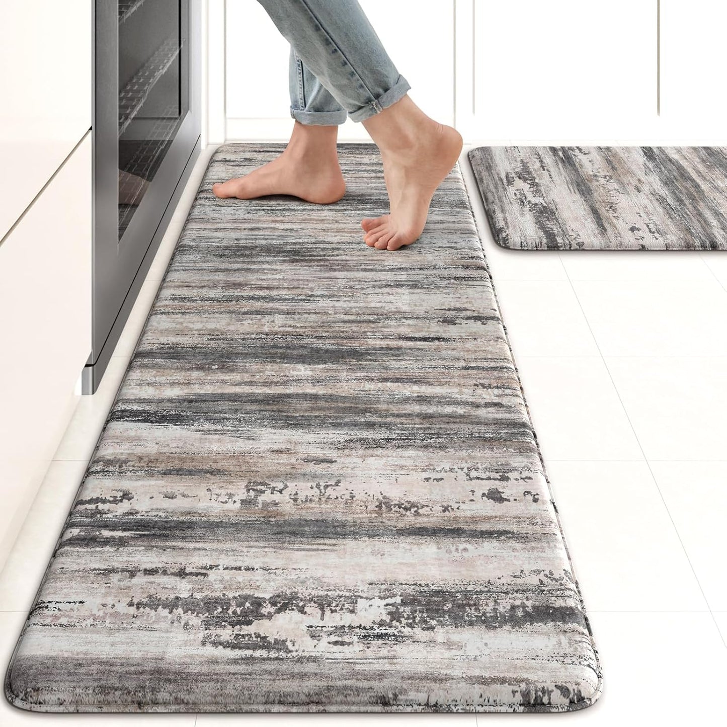 KIMODE Anti Fatigue Kitchen Mats for Comfort and Safety