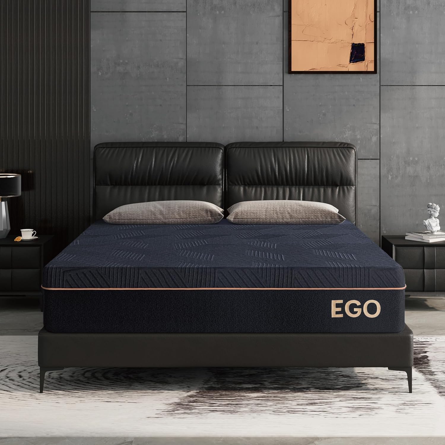 Queen 12 Inch Memory Foam Mattress with Cooling Knit Cover