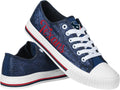 Women's Sparkling Canvas Sneakers with NFL Logos by FOCO