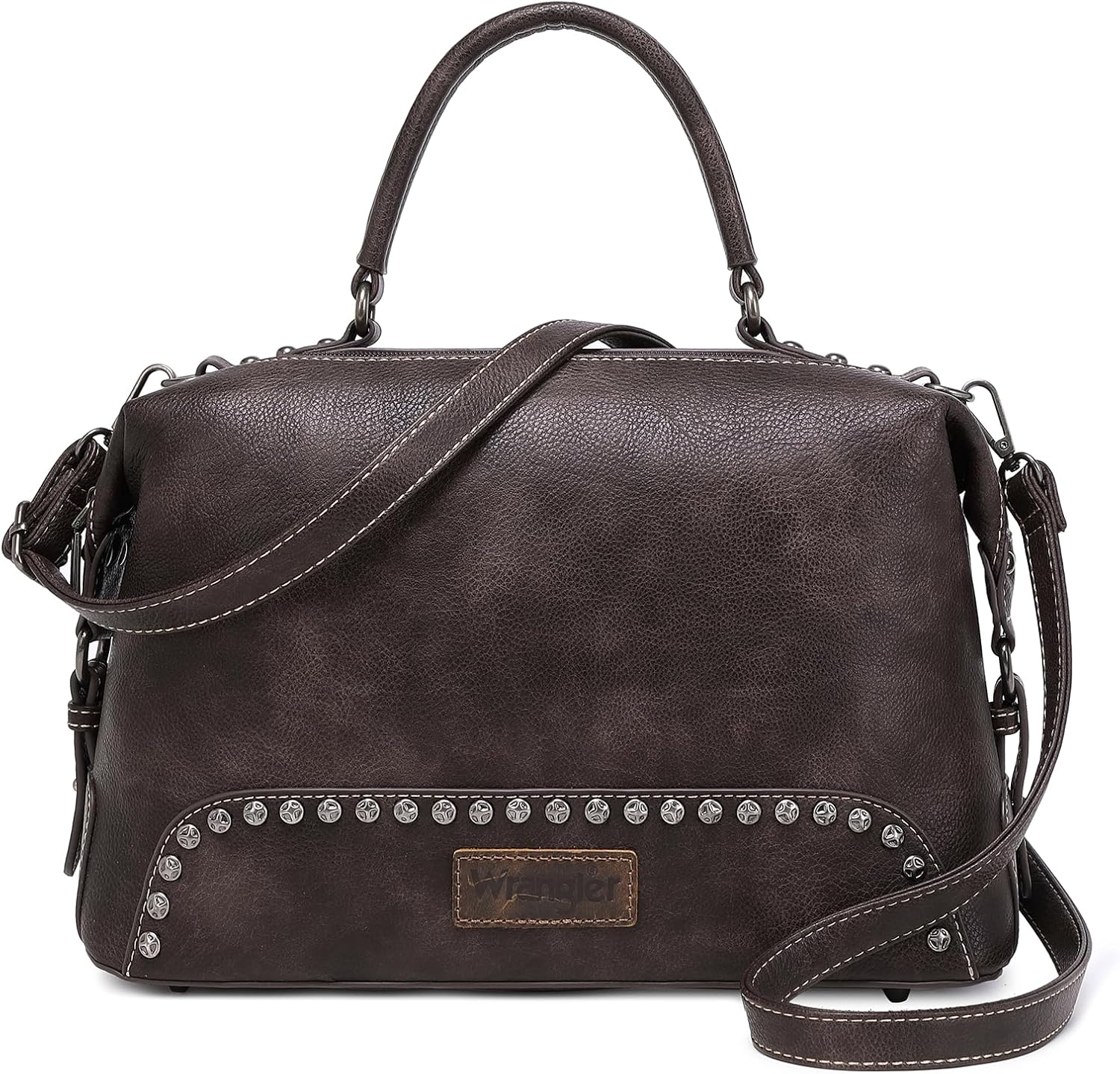 Wrangler Doctor Bag Top Handle Purse for Women - Stylish Hobo